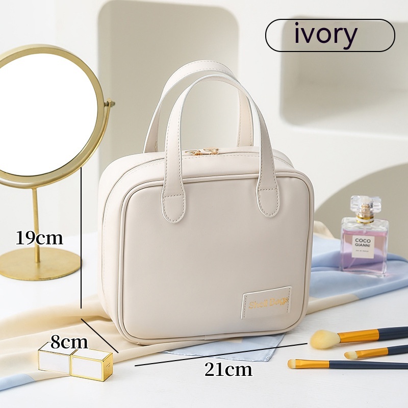 Travel Makeup Organizer Bag – Large Capacity Waterproof Cosmetic Case image 10
